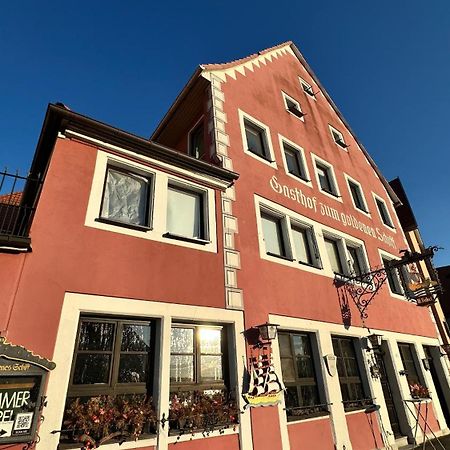 Gasthof Zum Goldenen Schiff - Lehm, Stil & Altstadtflair Marktbreit Exterior photo